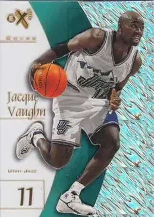 1997-98 E-X2001 #65 - Jacque Vaughn - Utah Jazz