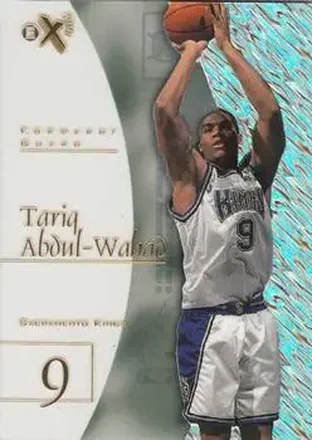 1997-98 E-X2001 #66 - Tariq Abdul-Wahad - Sacramento Kings