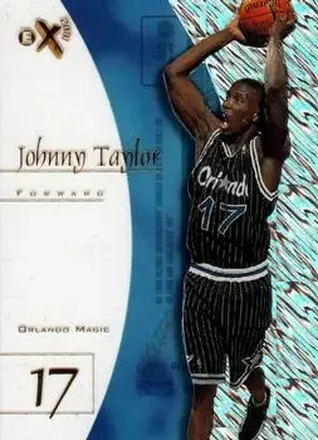 1997-98 E-X2001 #67 - Johnny Taylor - Orlando Magic