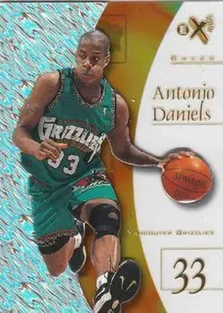 1997-98 E-X2001 #70 - Antonio Daniels - Vancouver Grizzlies 1997-98 E-X2001 #70 - Antonio Daniels - Vancouver Grizzlies