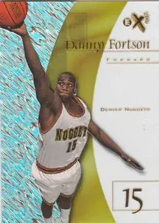 1997-98 E-X2001 #76 - Danny Fortson - Denver Nuggets