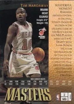 Back of Tim Hardaway