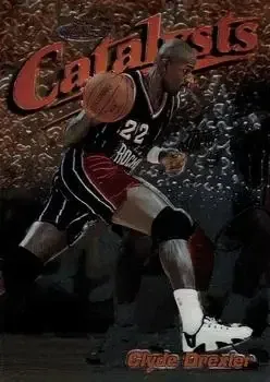 1997-98 Finest #6 Clyde Drexler