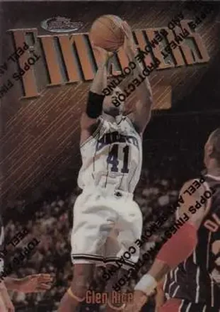 1997-98 Finest #14 - Glen Rice - Charlotte Hornets