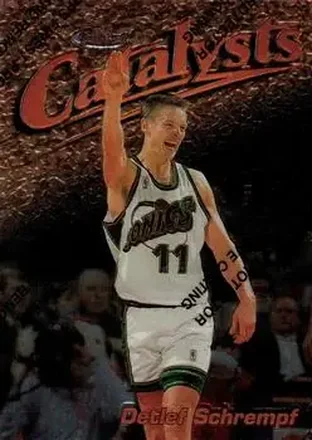 1997-98 Finest #34 - Detlef Schrempf - Seattle SuperSonics