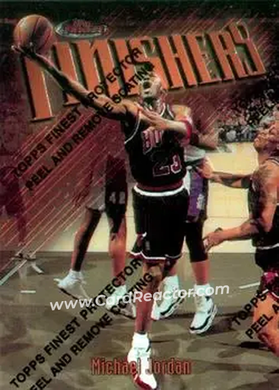Front of Michael Jordan
