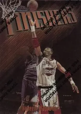 1997-98 Finest #48 Hakeem Olajuwon