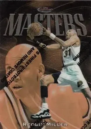 1997-98 Finest #49 Reggie Miller