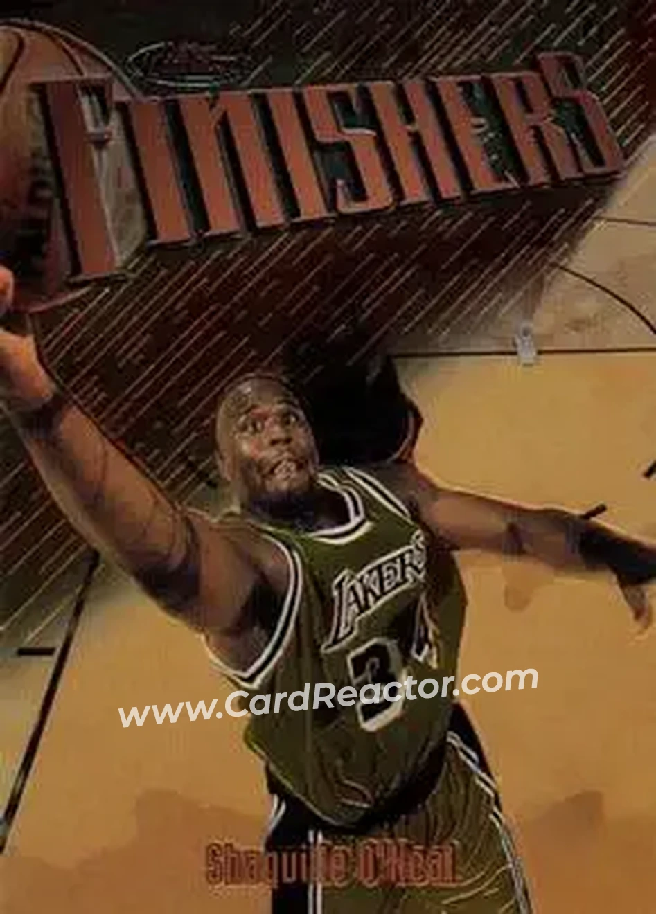 Front of Shaquille O'Neal