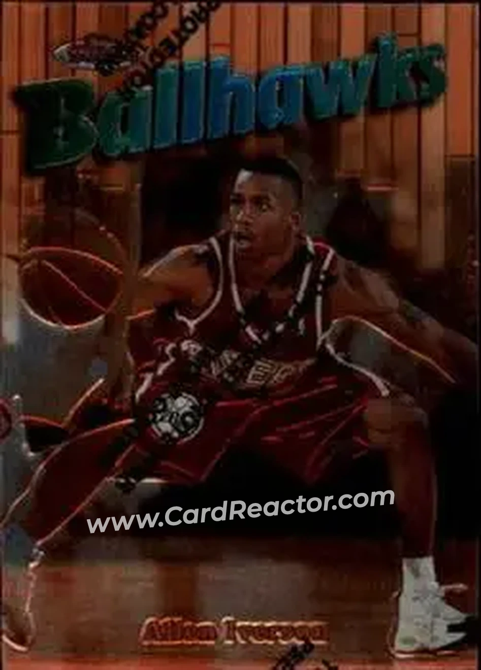 Front of Allen Iverson