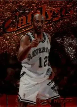 1997-98 Finest #65 - Derek Harper - Dallas Mavericks