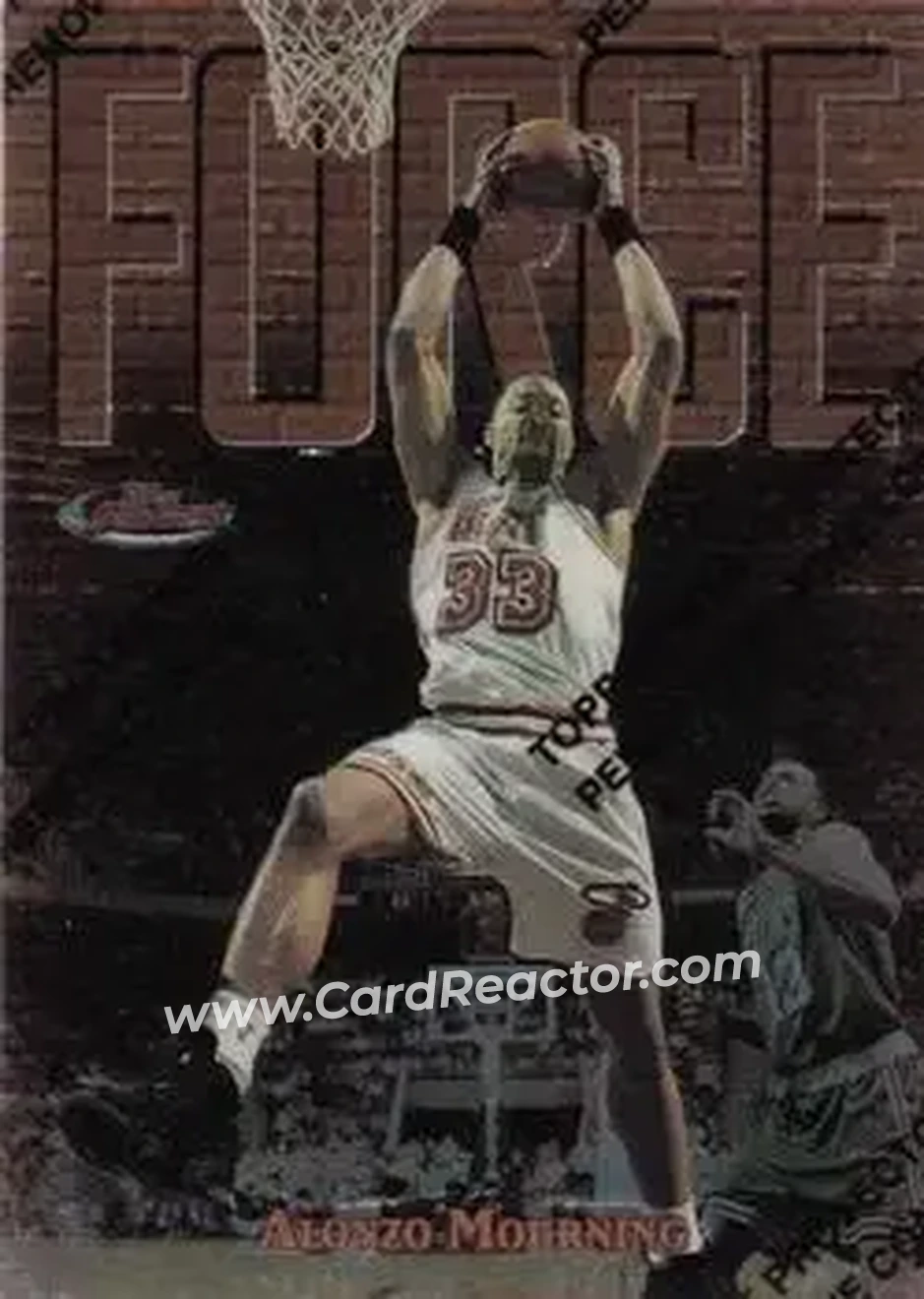 Front of Alonzo Mourning
