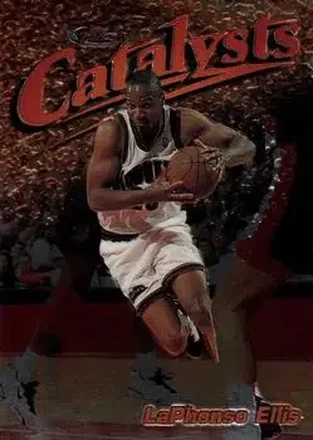 1997-98 Finest #70 - LaPhonso Ellis - Denver Nuggets