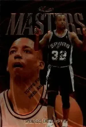 1997-98 Finest #78 - Sean Elliott - San Antonio Spurs 1997-98 Finest #78 - Sean Elliott - San Antonio Spurs