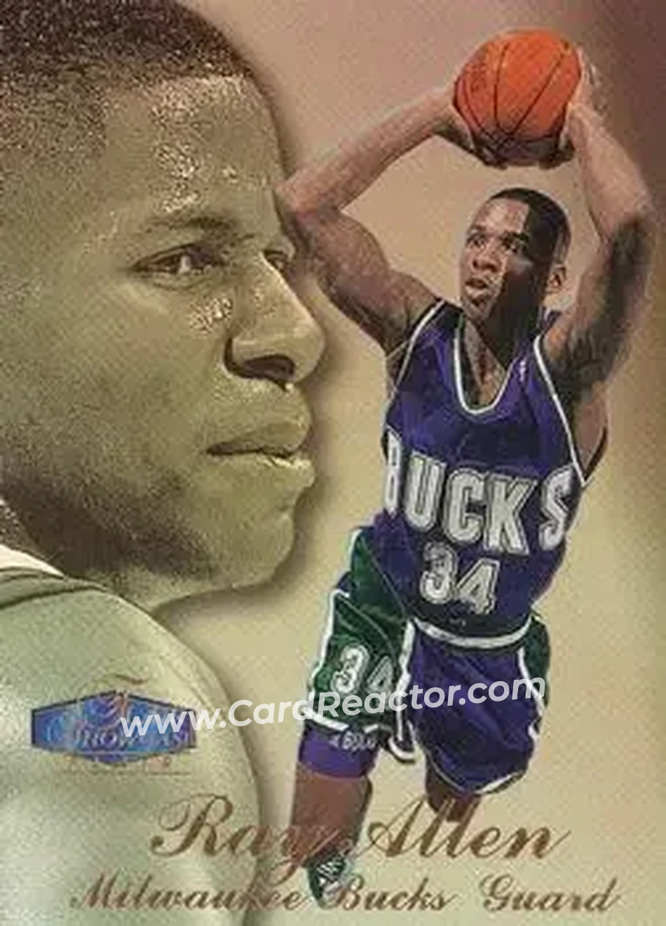 Front of Ray Allen
