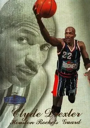 1997-98 Flair Showcase #43 Clyde Drexler
