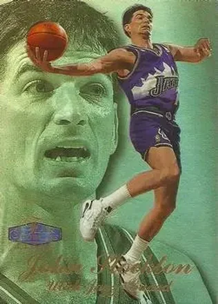 1997-98 Flair Showcase #47 John Stockton