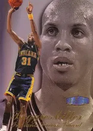 1997-98 Flair Showcase #57 Reggie Miller