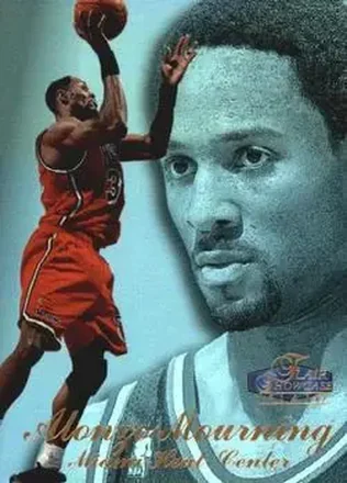 1997-98 Flair Showcase #66 Alonzo Mourning
