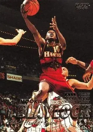 1997-98 Fleer #10 - Mookie Blaylock - Atlanta Hawks