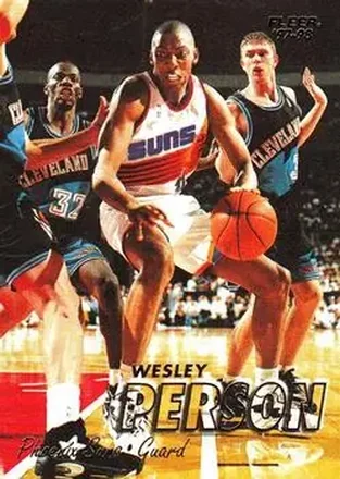1997-98 Fleer #11 - Wesley Person - Phoenix Suns