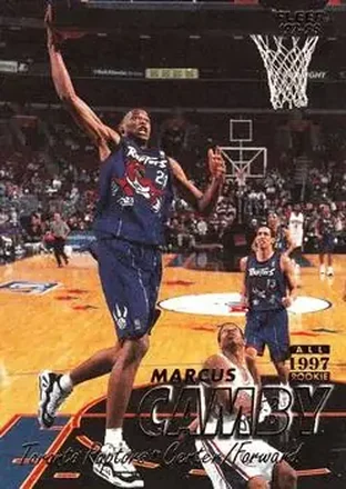 1997-98 Fleer #21 - Marcus Camby - Toronto Raptors 1997-98 Fleer #21 - Marcus Camby - Toronto Raptors