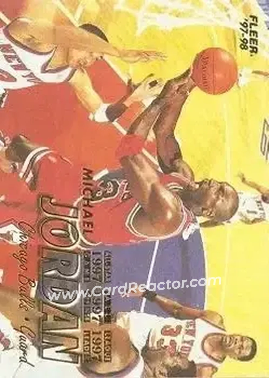 Front of Michael Jordan