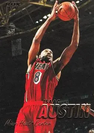 1997-98 Fleer #26 - Isaac Austin - Miami Heat