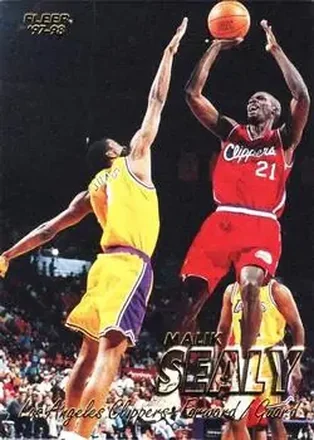 1997-98 Fleer #28 - Malik Sealy - Los Angeles Clippers