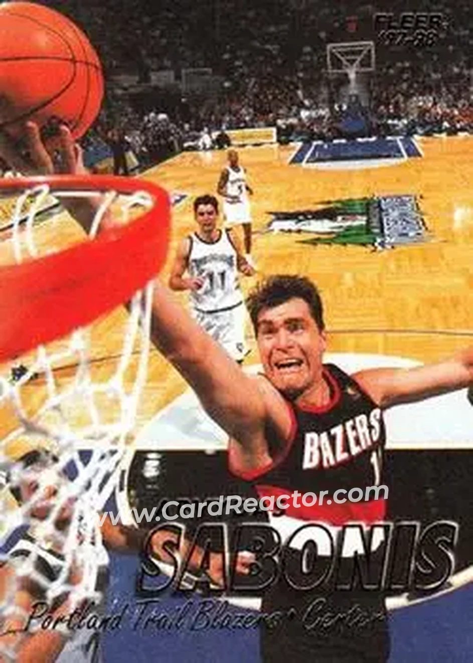 Front of Arvydas Sabonis