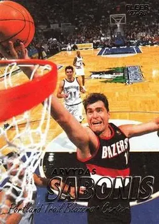 1997-98 Fleer #29 Arvydas Sabonis