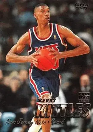1997-98 Fleer #30 - Kerry Kittles - New Jersey Nets 1997-98 Fleer #30 - Kerry Kittles - New Jersey Nets