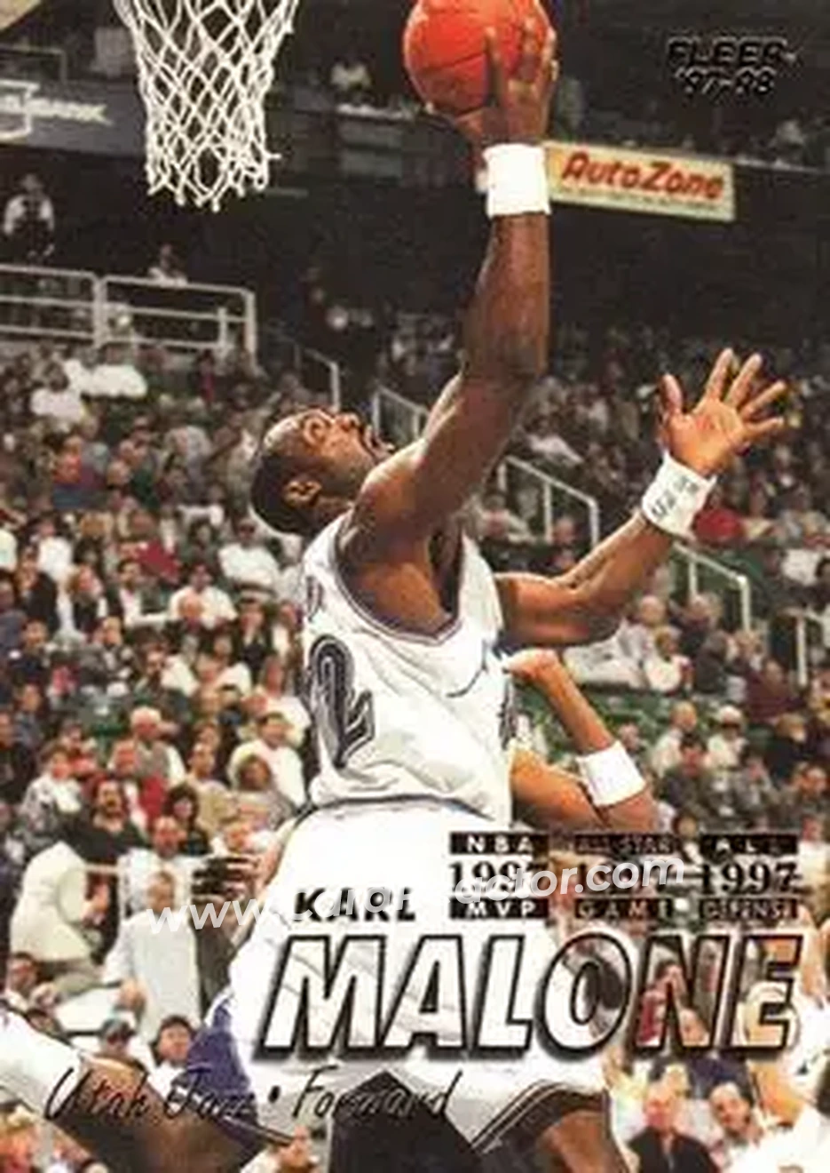 Front of Karl Malone