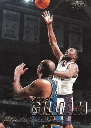 1997-98 Fleer #37 - Armon Gilliam - Milwaukee Bucks