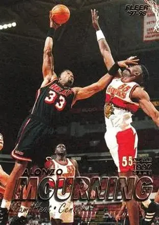 1997-98 Fleer #43 Alonzo Mourning