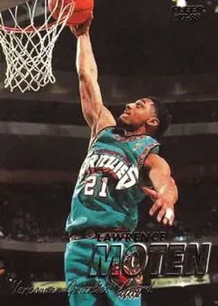 1997-98 Fleer #48 - Lawrence Moten - Vancouver Grizzlies