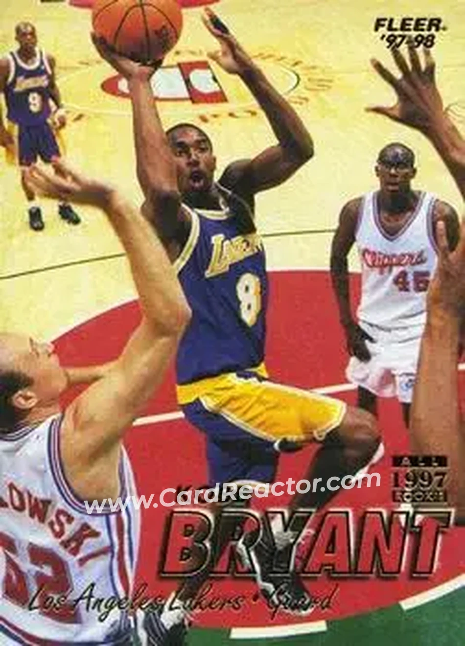Front of Kobe Bryant