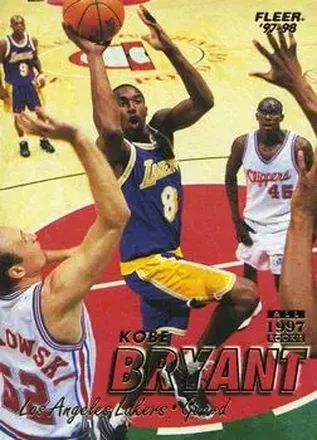 1997-98 Fleer #50 Kobe Bryant