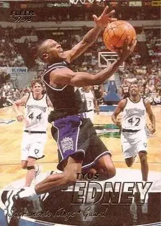1997-98 Fleer #53 - Tyus Edney - Sacramento Kings