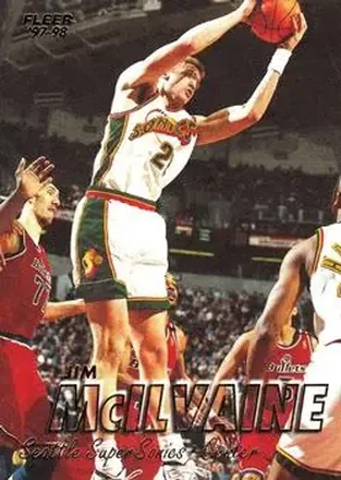 1997-98 Fleer #56 - Jim McIlvaine - Seattle SuperSonics