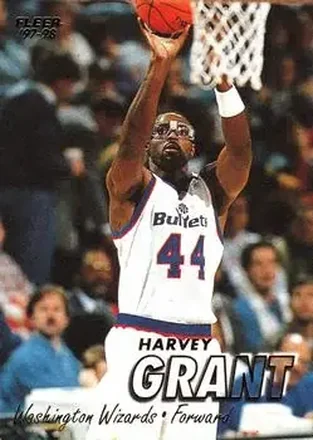 1997-98 Fleer #57 - Harvey Grant - Washington Wizards