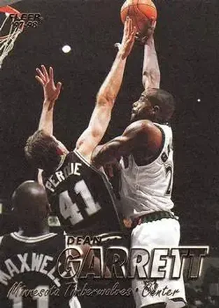1997-98 Fleer #58 - Dean Garrett - Minnesota Timberwolves