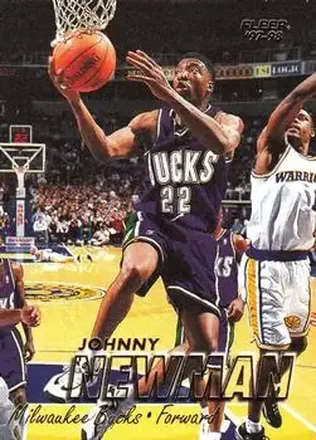 1997-98 Fleer #60 - Johnny Newman - Milwaukee Bucks 1997-98 Fleer #60 - Johnny Newman - Milwaukee Bucks