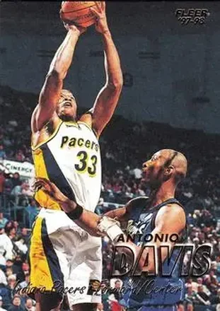 1997-98 Fleer #61 - Antonio Davis - Indiana Pacers
