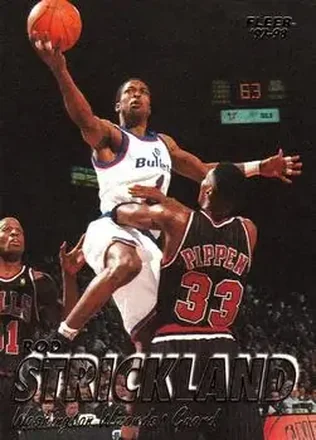 1997-98 Fleer #64 - Rod Strickland - Washington Wizards