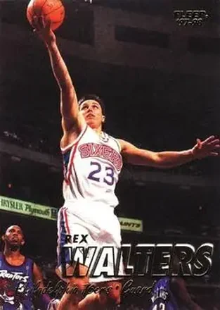 1997-98 Fleer #66 - Rex Walters - Philadelphia 76ers 1997-98 Fleer #66 - Rex Walters - Philadelphia 76ers