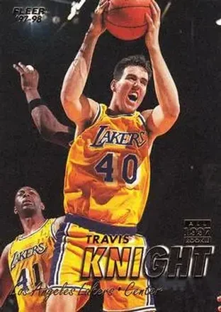 1997-98 Fleer #68 - Travis Knight - Los Angeles Lakers