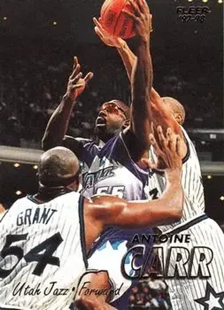 1997-98 Fleer #70 - Antoine Carr - Utah Jazz