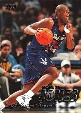 1997-98 Fleer #72 - Popeye Jones - Toronto Raptors