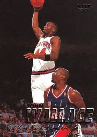 1997-98 Fleer #74 - John Wallace - New York Knicks